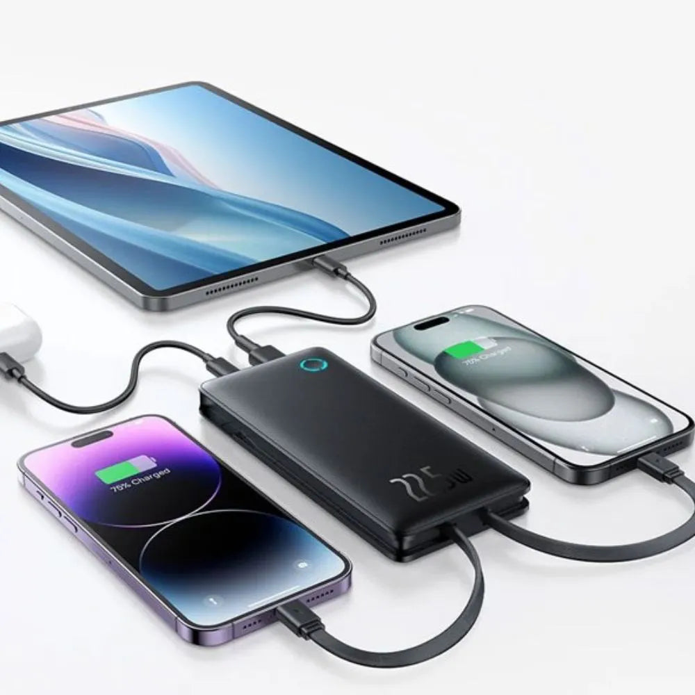 Carregador Portátil PowerBank Turbo 22.5W Airpow Lite 10.000mAh - Preto - Baseus