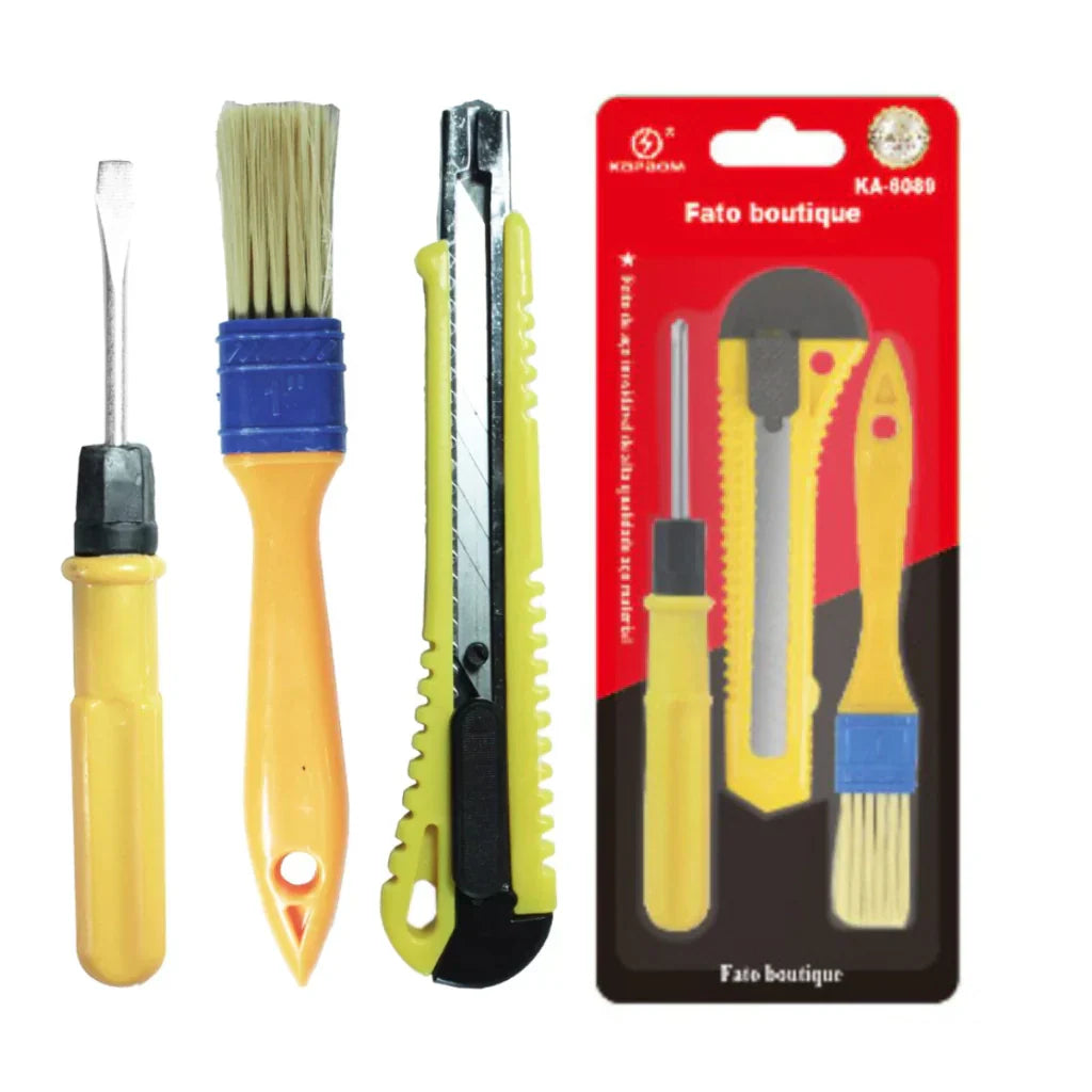 KIT DE FERRAMENTAS C/ 3 PÇS KA-6089