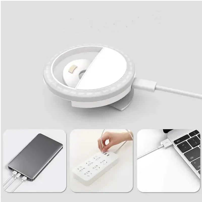 FLASH PARA SELFIE - ANEL CLIP