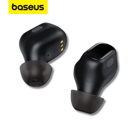 FONE DE OUVIDO BLUETOOTH BOWIE WM01 TRUE WIRELESS EARPHONES - CLUSTER BLACK - BASEUS