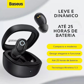 FONE DE OUVIDO BLUETOOTH BOWIE WM02 TRUE WIRELESS EARPHONES - BASEUS