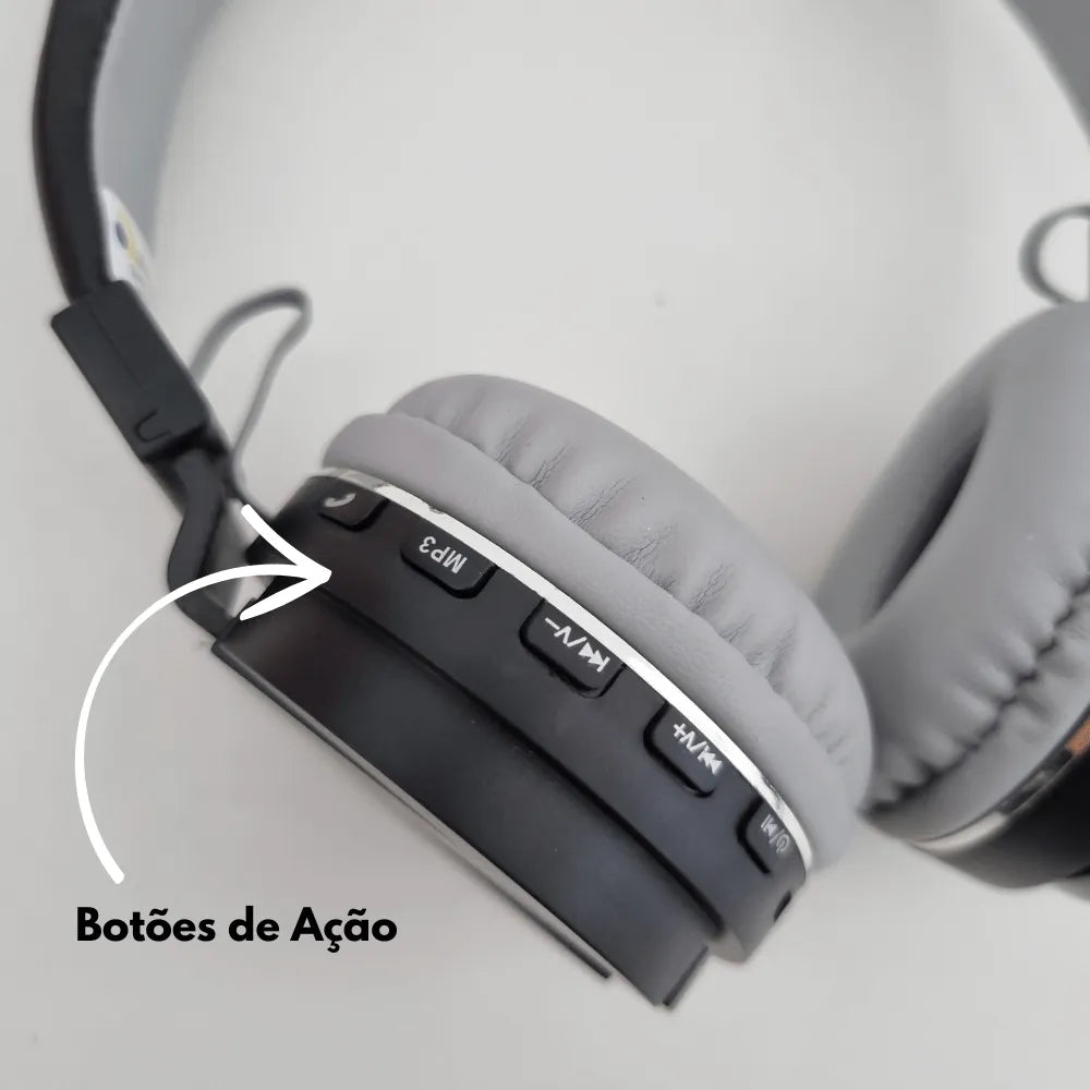 FONE DE OUVIDO HEADPHONE BLUETOOTH - A-833