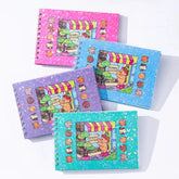 Livro de Colorir Caderno Espiral com Desenhos