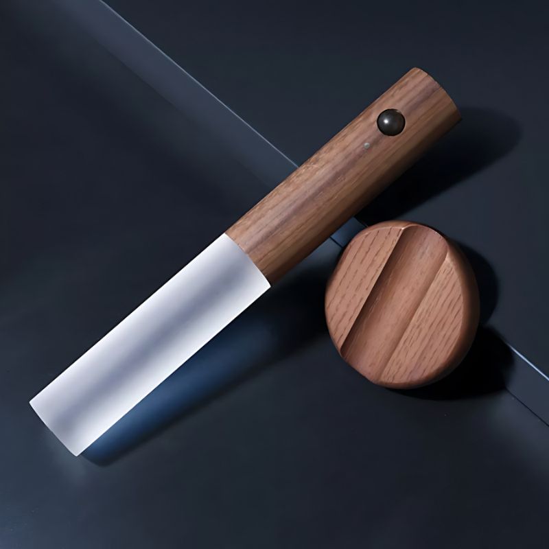 Luminária Bastão Luz LED Recarregável Sensor Movimento