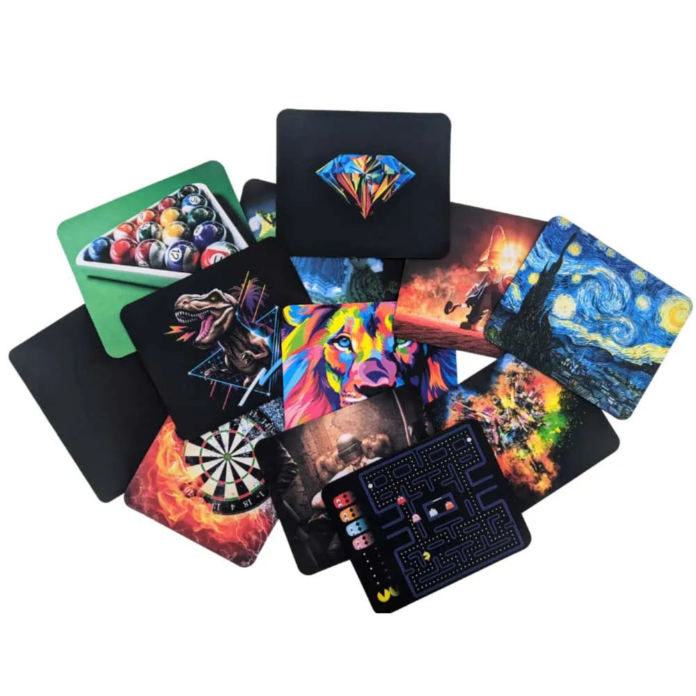 MOUSE PAD - 180X220X2MM - ESTAMPAS SORTIDAS - EXBOM - MP-2218