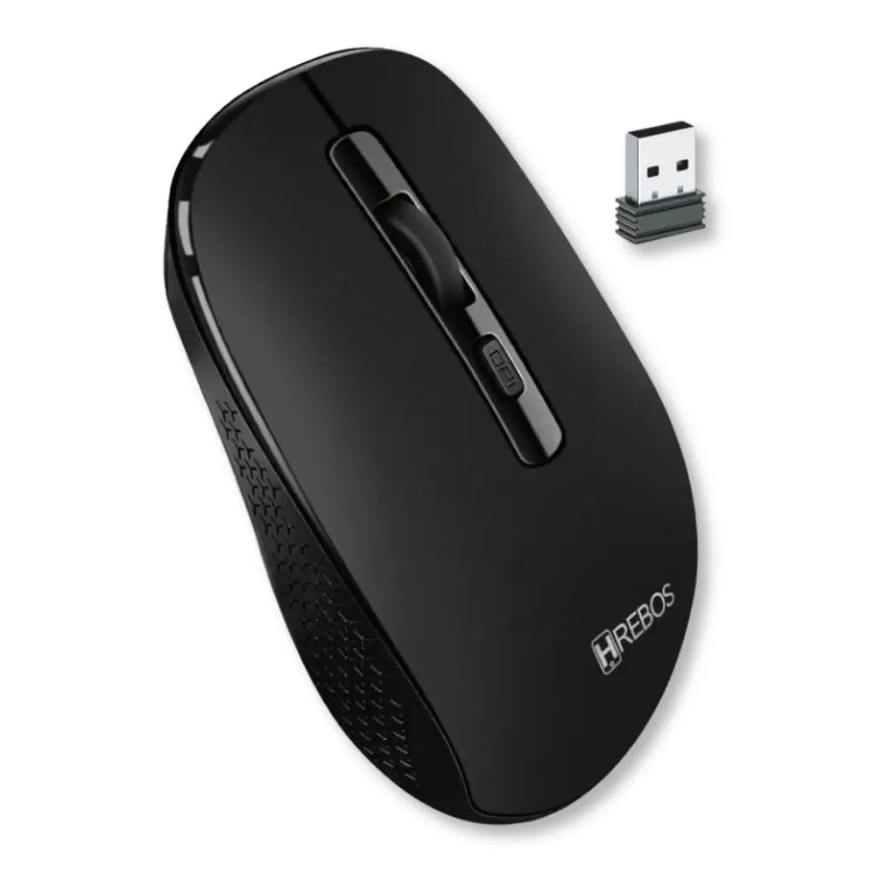 MOUSE SEM FIO BUSINESS WIRELESS 2.4G - HREBOS - HS-762
