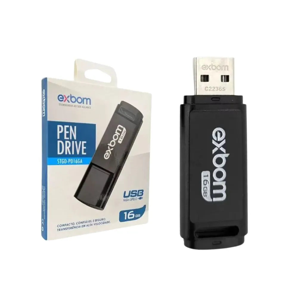 PEN DRIVE 16GB - STGD-PD16GA - EXBOM