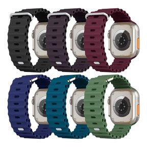 PULSEIRA PARA APPLE WATCH - SILICONE OCEANO