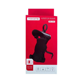 Suporte de Celular p/ Moto c/ Proteção Solar - Tomate - MT-251A