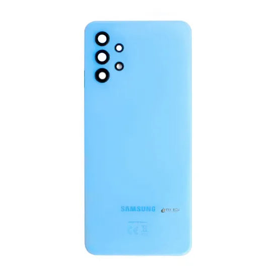 TAMPA TRASEIRA PARA SAMSUNG A32 4G / A325 C/LENTE AZUL ORIGINAL NACIONAL