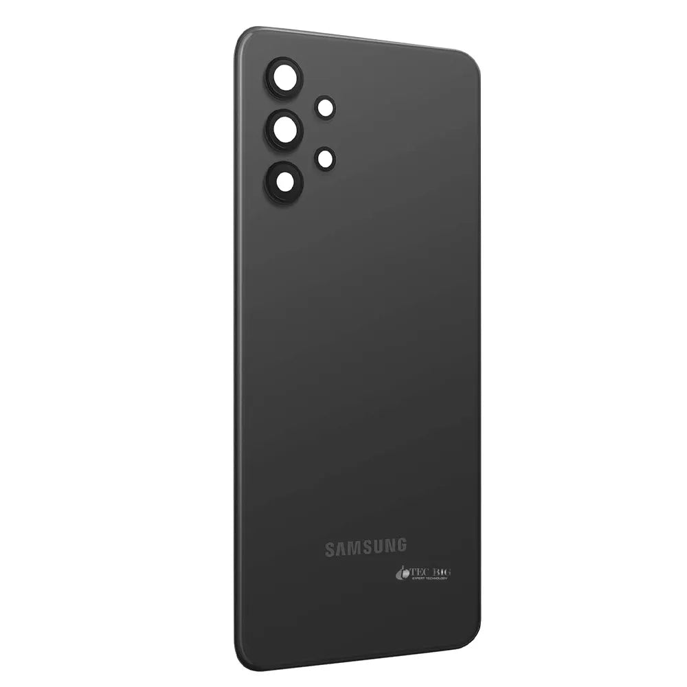 TAMPA TRASEIRA PARA SAMSUNG A32 5G / A326 CINZA C/LENTE ORIGINAL NACIONAL