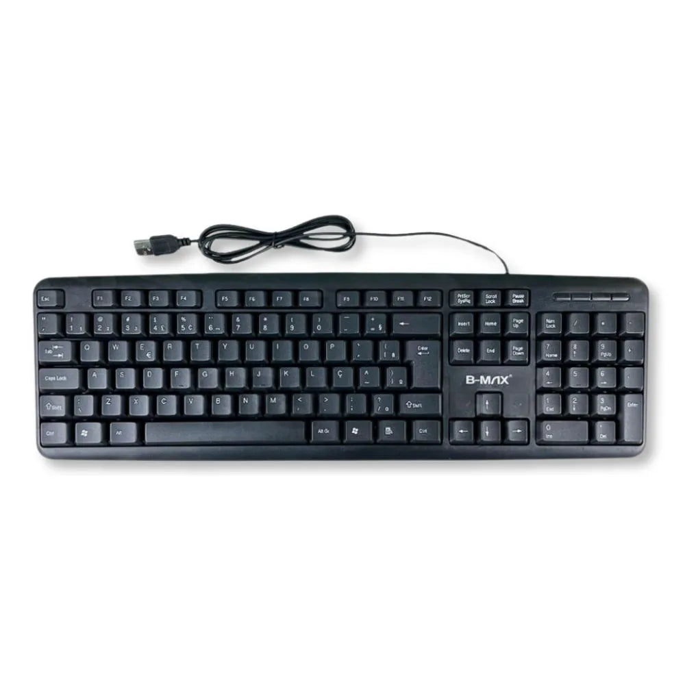 TECLADO USB 2.0 ABNT2 C/ FIO B-MAX- BM-T02
