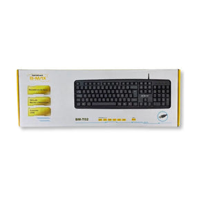 TECLADO USB 2.0 ABNT2 C/ FIO B-MAX- BM-T02